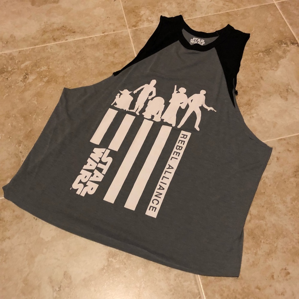 Unisex StarWars“Rebel Alliance”Muscle Tank Size:XL